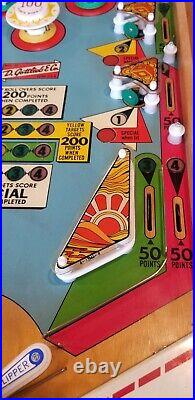 4 Square Wedgehead Pinball Machine (Gottlieb) 1971 FULLY RESTORED