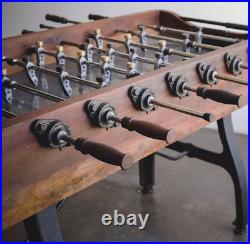 60 Foosball Game Table Handmade Rustic Industrial Modern Reclaimed Wood & Iron