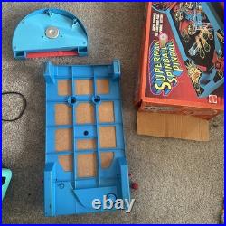 70s vintage Superman Spinball Pinball manual arcade Game Mattel broke orig box