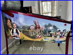 75th Anniversary Wizard of oz Ruby Red Edition Pinball Machine