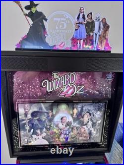 75th Anniversary Wizard of oz Ruby Red Edition Pinball Machine