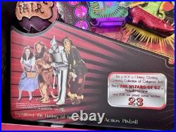 75th Anniversary Wizard of oz Ruby Red Edition Pinball Machine