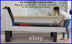8FT Roll and Score Classic Arcade Game Table Electronic Scorer Game Room 4 Balls