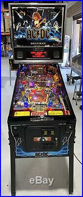 AC/DC Back in Black Limited Pinball Machine #218 of 300 Free Shipping Stern