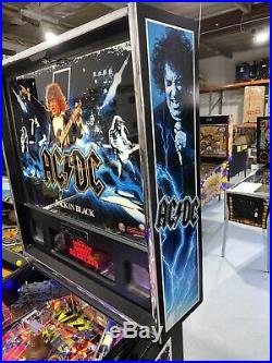 AC/DC Back in Black Limited Pinball Machine #218 of 300 Free Shipping Stern