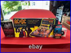 AC/DC Electronic Tabletop Pinball Complete In Box