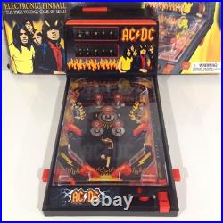 AC/DC Electronic Tabletop Pinball Complete In Box (box is not perfect-see pics) AC/DC Electronic Tabletop Pinball Complete In Box (box is not perfect-see pics)