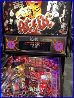 AC/DC Pro Edition Pinball Machine Stern Orange County Pinballs FREE SHIPPING