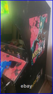 AREA 51 ARCADE MACHINE by ATARI 1995 With CRT MOSTLY WORKING NEEDS TLCREAD AREA 51 ARCADE MACHINE by ATARI 1995 With CRT MOSTLY WORKING NEEDS TLCREAD