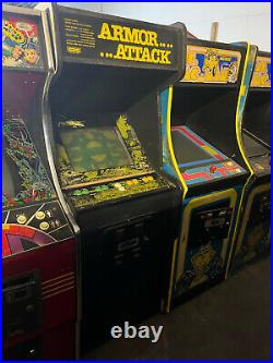 ARMOR ATTACK ARCADE MACHINE by CINEMATRONICS 1980 (Excellent Condition) RARE