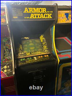 ARMOR ATTACK ARCADE MACHINE by CINEMATRONICS 1980 (Excellent Condition) RARE