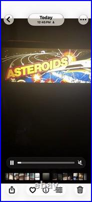ASTEROIDS ARCADE MACHINE by ATARI 1979 (Great Condition) RARE