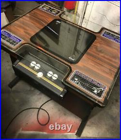 ASTEROIDS DELUXE ARCADE COCKTAIL MACHINE by ATARI 1980 (Excellent Condition)