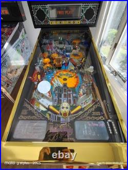 Addams Family Gold Pinball Machine High End Restoration