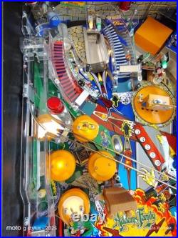 Addams Family Gold Pinball Machine High End Restoration