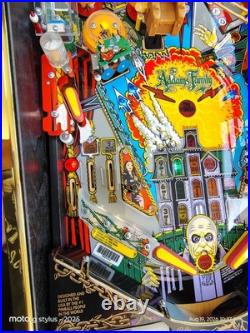 Addams Family Gold Pinball Machine High End Restoration