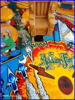 Addams Family Gold Pinball Machine High End Restoration