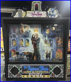 Addams Family Gold Special Collectors Edition Pinball Machine Leds 1000 Made