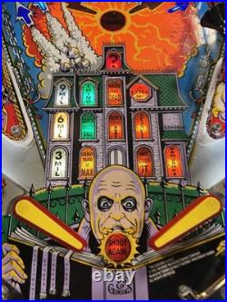 Addams Family Gold Special Collectors Edition Pinball Machine Leds 1000 Made