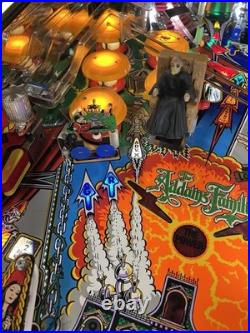 Addams Family Gold Special Collectors Edition Pinball Machine Leds 1000 Made