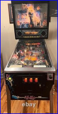 Addams Family Pinball Machine Bally 1991, Excellent condition with many upgrades