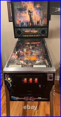 Addams Family Pinball Machine Bally 1991, Excellent condition with many upgrades