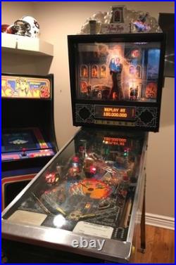 Addams Family Pinball Machine Bally 1991, Excellent condition with many upgrades