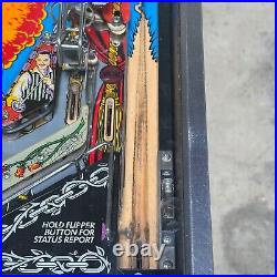 Addams Family Pinball Machine Bally 1991 (Freshly Waxed & Serviced)