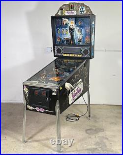 Addams Family Pinball Machine Bally 1991 LEDS Free Ship Orange County Pinballs