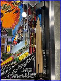 Addams Family Pinball Machine Bally 1991 LEDS Free Ship Orange County Pinballs