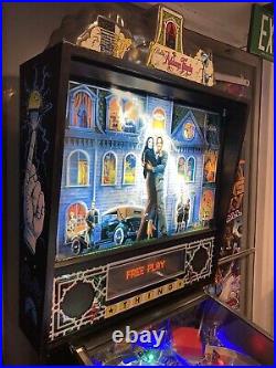 Addams Family Pinball Machine Bally 1992 Free Shipping LEDs