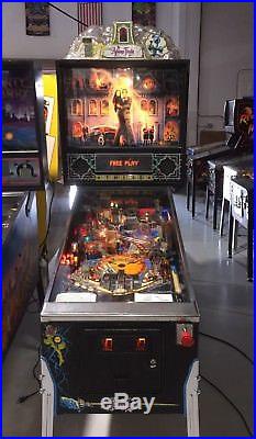Addams Family Pinball Machine Bally Coin Op Arcade Pat Lawlor