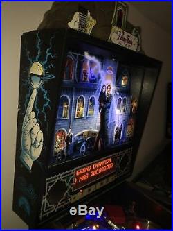Addams Family Pinball Machine Bally Coin Op Arcade Pat Lawlor LEDS