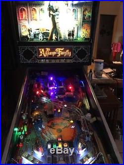 Addams Family Pinball Machine Bally Coin Op Arcade Pat Lawlor Nice LEDS 399SHIPS