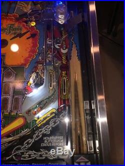 Addams Family Pinball Machine Bally Coin Op Arcade Pat Lawlor Nice LEDs Mods