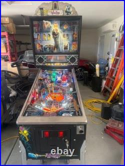 Addams Family Pinball Machine. Insane restoration! New playfield