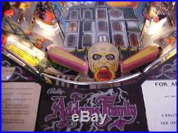 Addams Family pinball machine