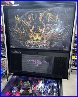 Aerosmith Premium Edition Pinball Machine Stern Free Shipping 11 Plays
