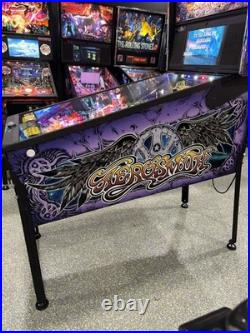 Aerosmith Premium Edition Pinball Machine Stern Orange County Pinballs Free Ship