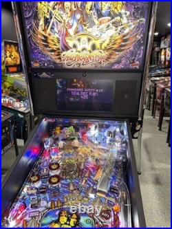 Aerosmith Premium Edition Pinball Machine Stern Orange County Pinballs Free Ship