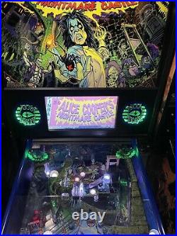 Alice Cooper Nightmare Castle Pinball Machine