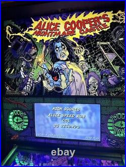 Alice Cooper's Nightmare Castle Pinball SEE DESCRIPTION