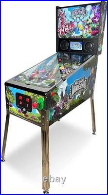 Alice Goes to Wonderland Pinball Machine with LED Lighting