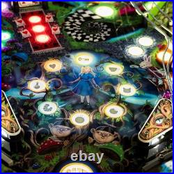 Alice Goes to Wonderland Pinball Machine with LED Lighting