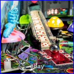 Alice Goes to Wonderland Pinball Machine with LED Lighting
