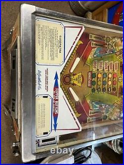 All Original Gottlieb Cleopatra Pinball Machine