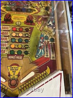 All Original Gottlieb Cleopatra Pinball Machine