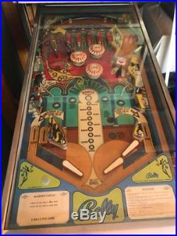 Alladin pinball machine