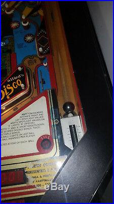 Allied Leisure Disco 79 Cocktail Pinball Machine Pinball Machines