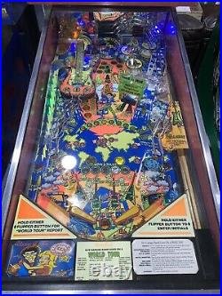 Als Garage Band Goes On World Tour Alvin G. & CO Pinball Machine Free Shipping